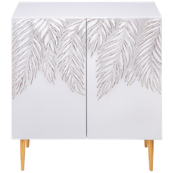 Комод Тропик Стайл с 2 полками Айс Голд