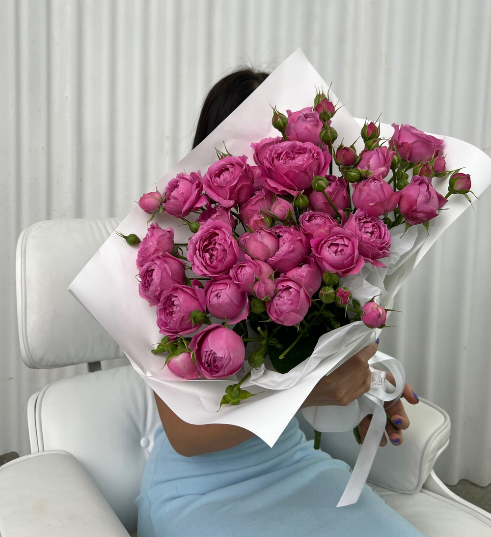 кустовые розы казань