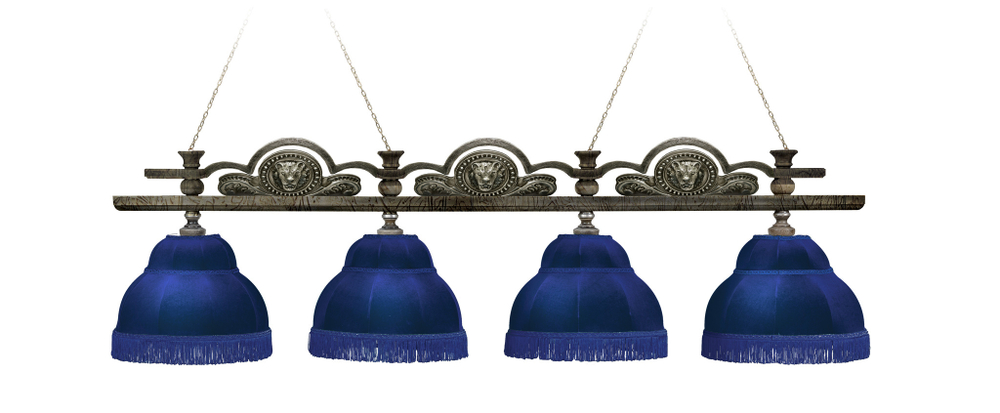 Лампа Лео II 4 плафона - клен