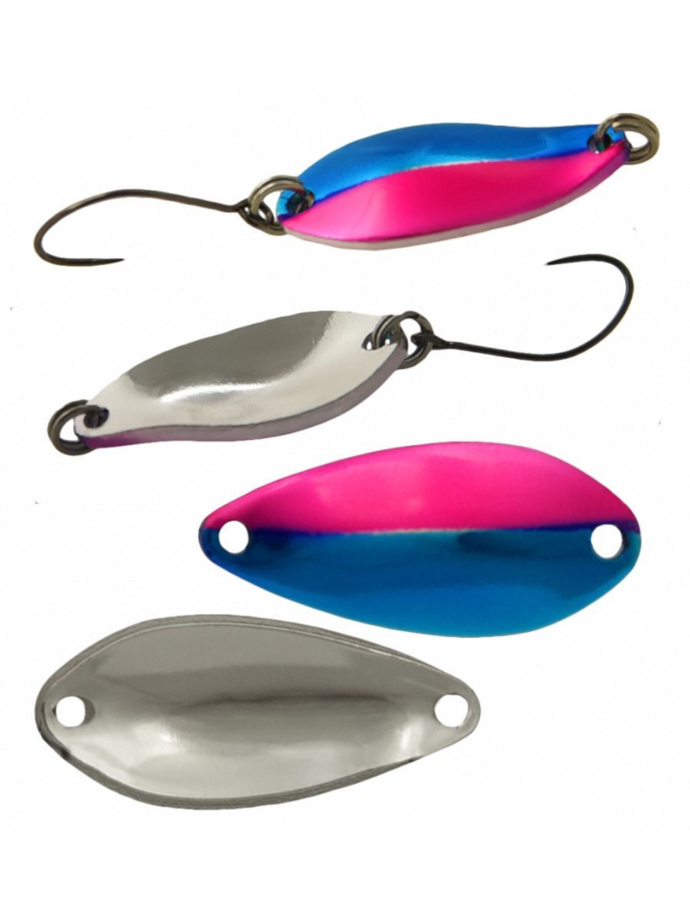 Блесна колеблющаяся для рыбалки на форель окуня голавля LureMax Dotty колебалка