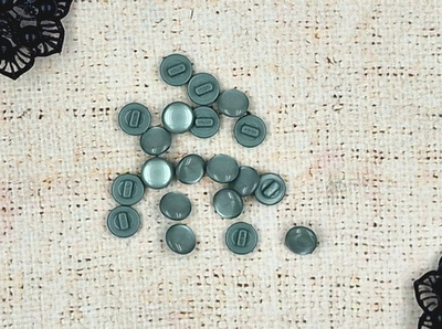 Пуговицы блузочные "карамелька" на ножке, d 11 мм