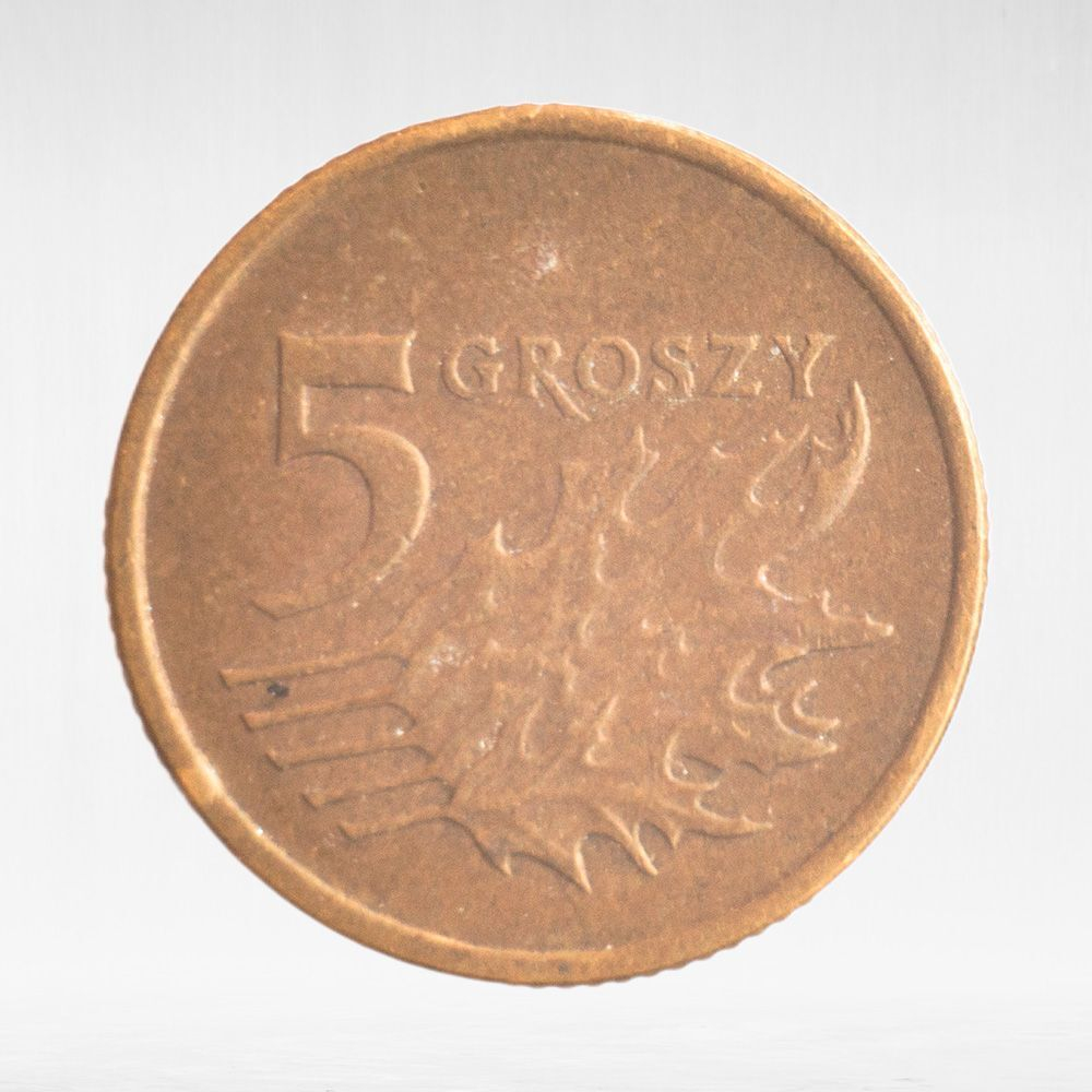 Poland, 5 Groszy, 2002, VF