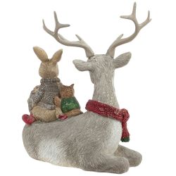 GAEM Фигурка декоративная "Олень", L18,5 W9 H17 см