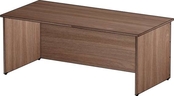 Стол руководителя Стандарт-Pro ясень шимо темный