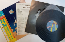 Винтажная виниловая пластинка LP ELO Electric Light Orchestra Time (Japan 1981) (Obi)
