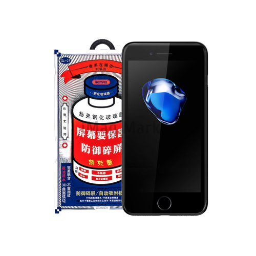 Защитное стекло REMAX GL-27 Medicine для Apple iPhone 7 Plus/8 Plus, 3D, черная рамка, 0.3 мм