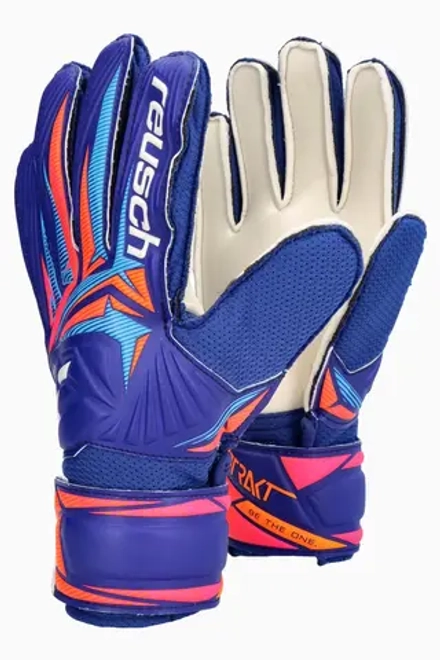 Вратарские перчатки Reusch Attrakt Solid Junior - темно-синий