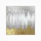 Постер Jinzi II 100х100 см, серый, золотистый