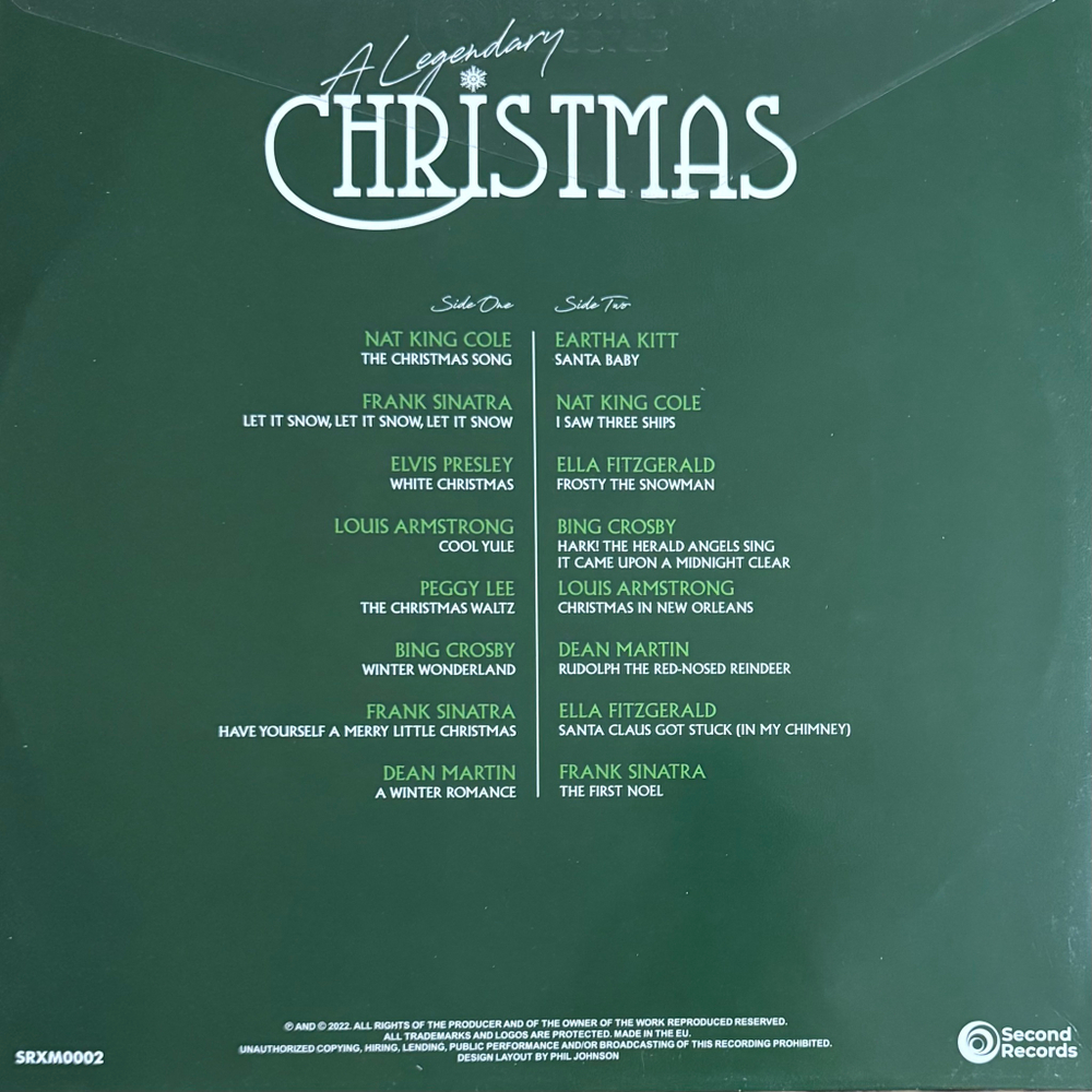 Сборник A Legendary Christmas 2 (Европа 2022г.)