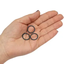 Кольцо для бретели изумруд 15 мм