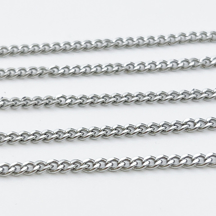 Цепочка, сталь, размер звена 5*3,5 мм, цена за 50 см