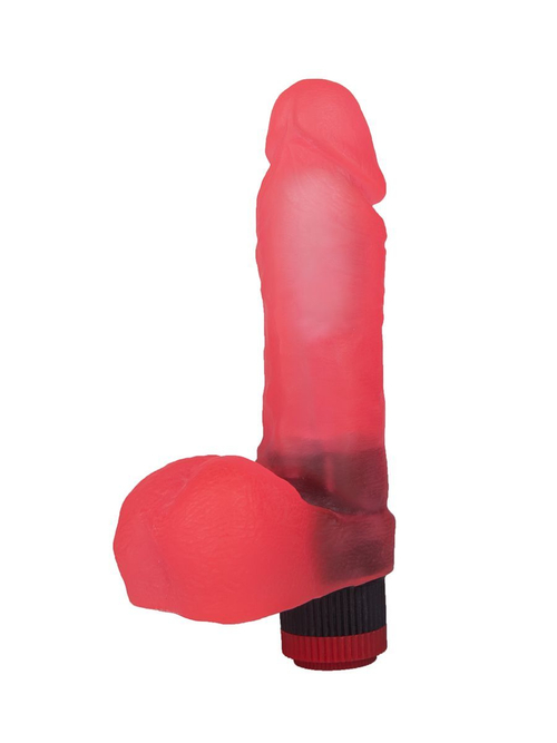 Реалистичный вибратор LOVETOY – розовый, 16 см