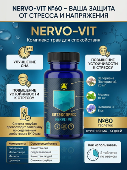 Нерво-Вит №60 (NERVO-VIT)
