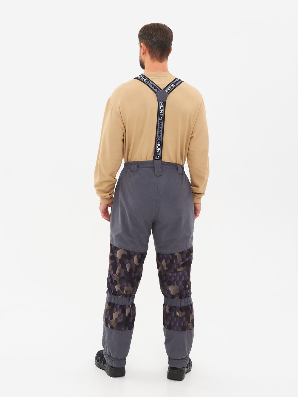 Костюм демисезонный Горка-Люкс ткань Исландия/Алова цвет Серый/КМФ 001