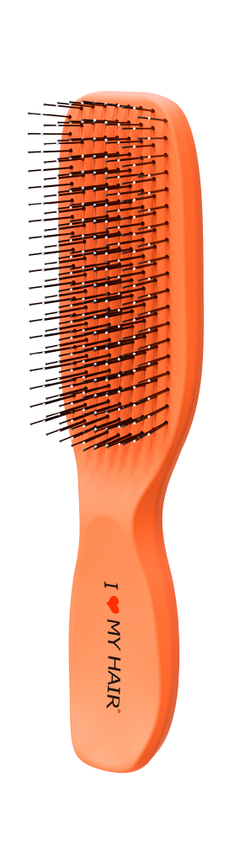 Парикмахерская щётка I Love My Hair "Spider ECO" 1501S M, матовая коралловая