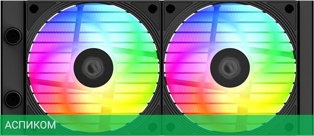 Система жидкостного охлаждения для процессора ID-Cooling FX240 INF Black