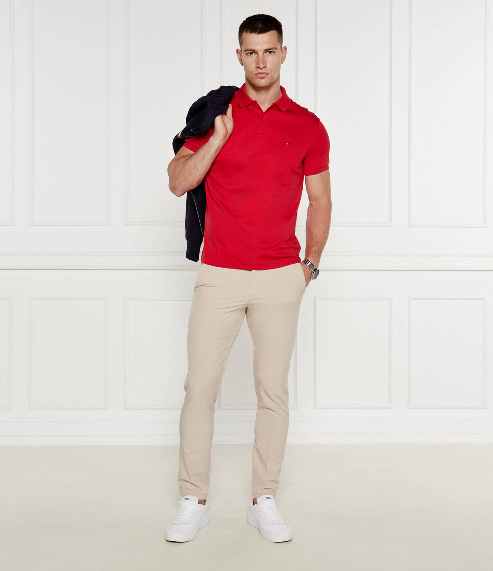 Поло ESSENTIAL Tommy Hilfiger - красный(MW0MW35585)