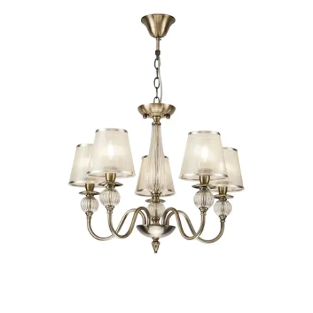 Подвесная люстра Freya INESSA FR2685PL-05BZ