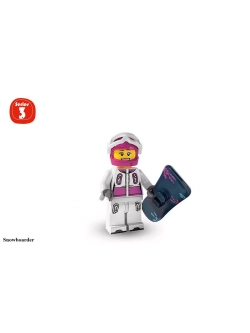 LEGO Collectable Minifigures 8803 Серия 3 Сноубордистка