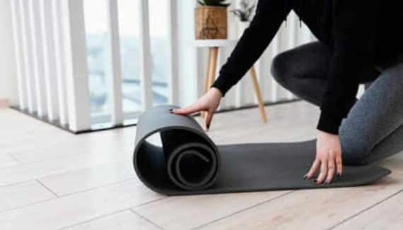 Yoqa xalçası \ Yoga Mat \ Коврик для йоги 8 mm qara