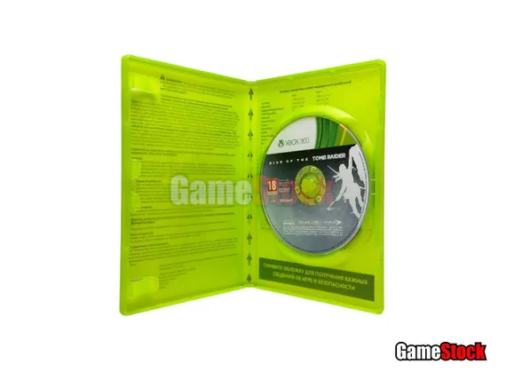 Xbox 360 Rise of the Tomb Raider (Б/У, Полностью на русском языке)