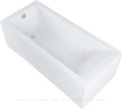 Акриловая ванна Aquanet (Акванет) Bright 170x70 с каркасом