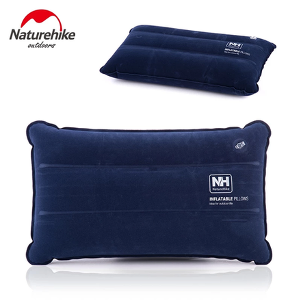 Подушка Naturehike NH18F018-Z надувная прямоугольная , артикул NH18F018-Z, цвет Темно синяя