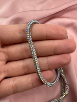 Шнур хамелеон со стразами 1,4 м