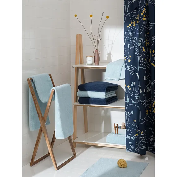 Полотенце банное темно-синего цвета Essential, 70х140 см