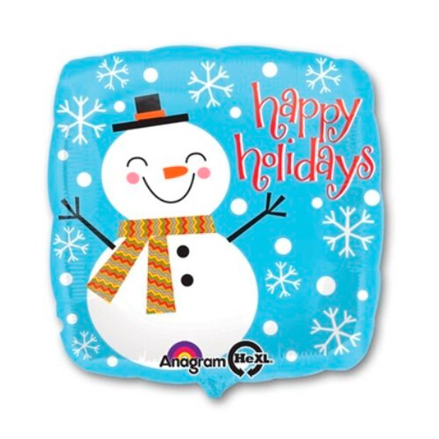 Шар-квадрат A 18" Снеговик (БГ-15)