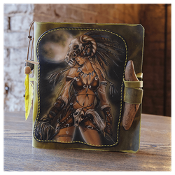 Кожаный ежедневник «Шаманка»