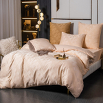 КПБ Сатин Жаккард GC005, 1.5 спальный, наволочки 50-70 2 шт