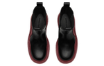 Bottega Veneta Bottega Venetta Tire Boot Black Maroon