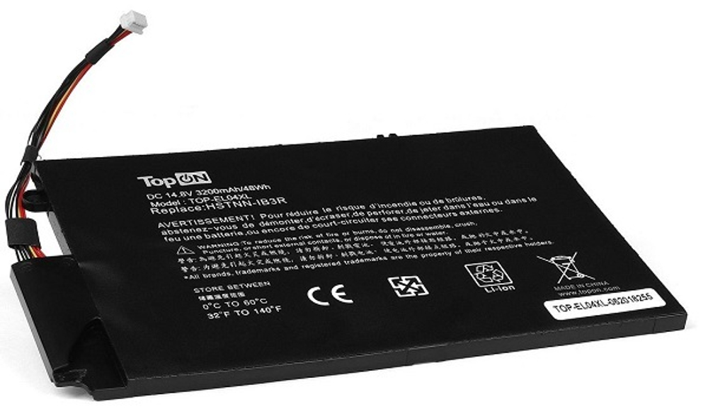 Аккумулятор для ноутбука HP TopOn TOP-EL04XL
