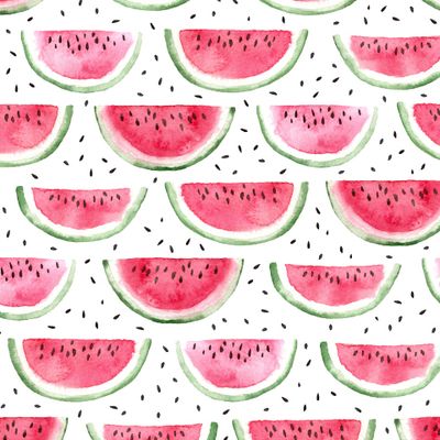 Дольки арбуза и семечки