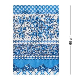 ТК-239-B Набор 4 пр. «Фартук, рукавица, прихватка, полотенце» (лен, синий)