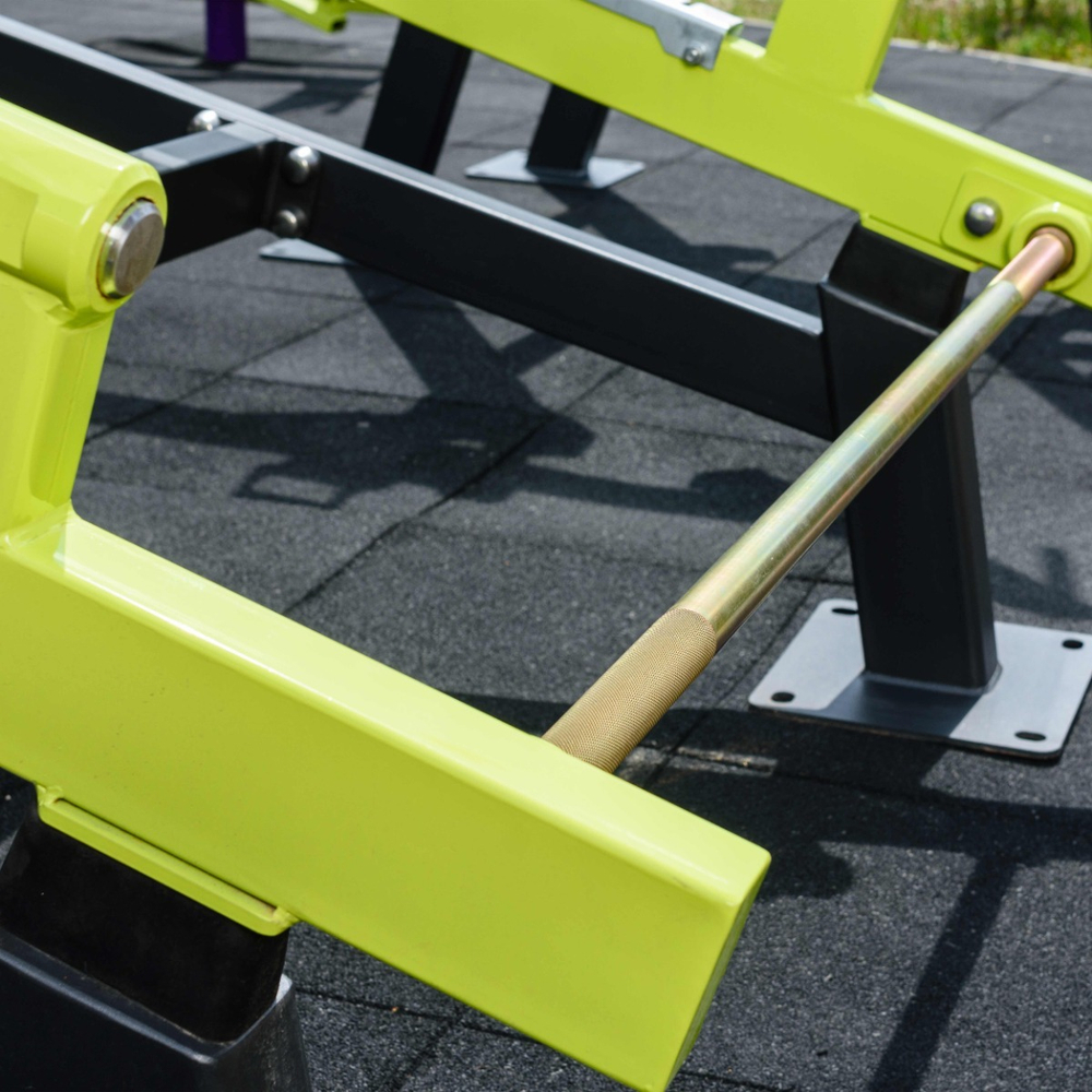 Force-2813 Уличный тренажер Становая тяга с переменной нагрузкой ZAVODSPORTA