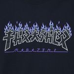 Футболка Thrasher Godzilla Charred (black)