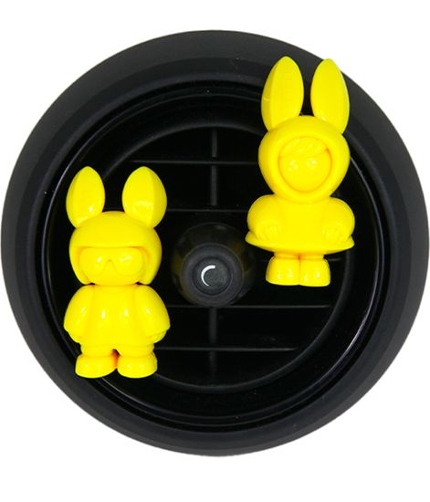 Ваниль, дизайнерский ароматизатор для автомобиля ANDY&FRIDA жёлтый, Mr&Mrs Fragrance