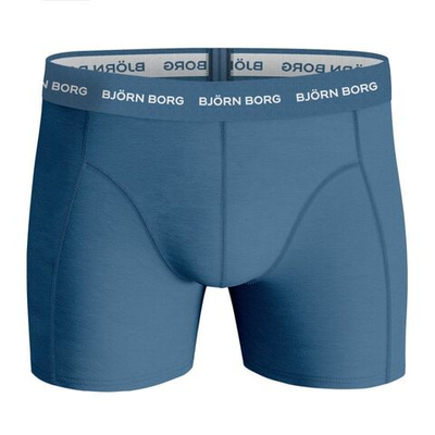 Мужские спортивные боксеры Björn Borg Shorts Sammy BB Fourflower 3P - skyway