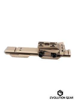 Повышающая планка с откидным креплением для магнифера Evolution Gear Side Flip Mount Sets GEN2 0.41". FDE