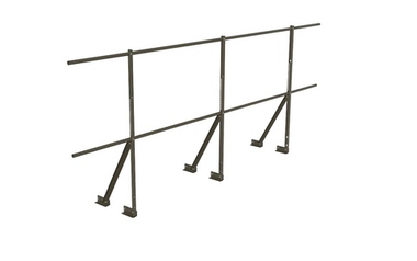 Кровельное ограждение Fachmann KO/ECO/1200-2-3000 Фальцевый крепеж RAL