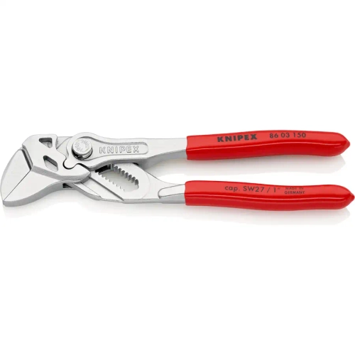 Переставные мини-клещи хромированные 150 мм Knipex 86 03 150