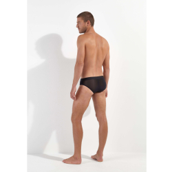 Мужские трусы брифы черные HOM H-FRESH Comfort Mini Briefs 402814_400004