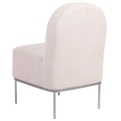 Кресло Monstera Deliciosa (Монстера) Айвори Античное сереберо