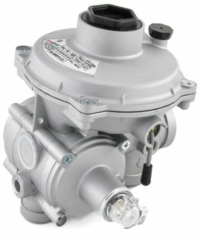 Шкафной газораспределительный пункт ГРПШ-ОХТА-РС-10-1-НП (желтый)