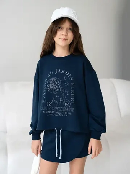 Костюм детский с юбкой-шорты