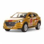 Модель ин. мет. "Hyundai Tucson спорт" 12см, двери, багаж. TUCSON-12SRT-GD (Технопарк)