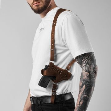 Кобура оперативная для ПМ, коричневая