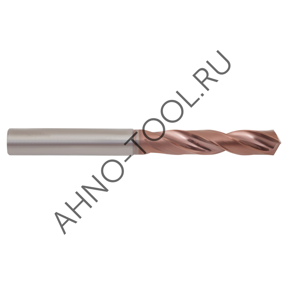 Сверло  7.7мм  твердосплавное 3D без подвода СОЖ. SP-X800030770 VHM AHNO по стали, чугуну, нерж. и ж